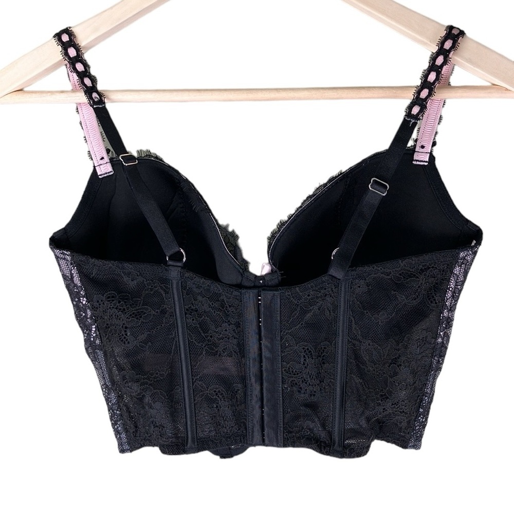 Victoria's Secret Corset Bra DD Lace Dream Angels Lined Demi - Picture 2 of 11